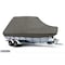 Eevelle Boat Cover BAY BOAT Rounded Bow, Outboard Fits 21ft 6in L up to 120in W Charcoal WSBCCTT21120B-CHL - alternate 1